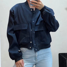 Load image into Gallery viewer, Bomber Jacket With Pockets