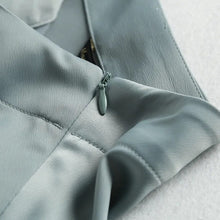 Load image into Gallery viewer, Satin Midi Skirt