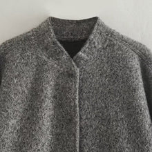 Load image into Gallery viewer, Oversized Woolen Jacket