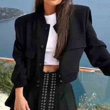 Load image into Gallery viewer, Bomber Jacket With Pockets