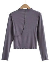 Load image into Gallery viewer, Long Sleeve Copped Top