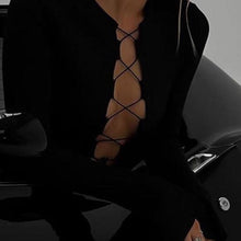 Load image into Gallery viewer, Tie Front Detail Knit Bodycon Dress