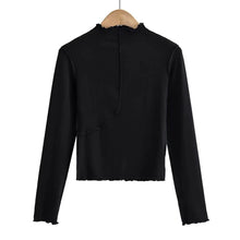 Load image into Gallery viewer, Long Sleeve Copped Top