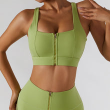 Load image into Gallery viewer, Two Piece Front Zipper Yoga Set