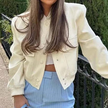 Load image into Gallery viewer, Bomber Jacket With Pockets