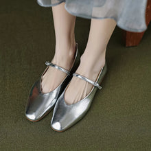 Load image into Gallery viewer, Ballet Flat Leather Shoes