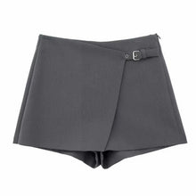 Load image into Gallery viewer, Buckle Wrap Skort