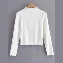 Load image into Gallery viewer, Long Sleeve Copped Top