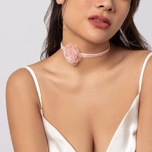 Load image into Gallery viewer, Flower Choker Necklace