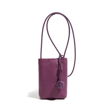 Load image into Gallery viewer, Genuine Leather Crossbody Phone Purse