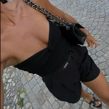 Load image into Gallery viewer, Knit Twist Front Bandeau Top