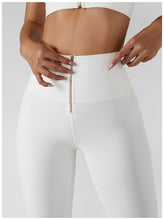 Load image into Gallery viewer, Two Piece Front Zipper Yoga Set