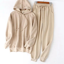 Load image into Gallery viewer, Oversized Hooded Tracksuit