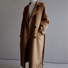 Load image into Gallery viewer, Wool Blended Long Coat
