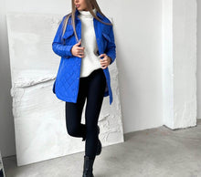 Load image into Gallery viewer, Quilted Belted Parka Jacket