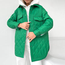 Load image into Gallery viewer, Quilted Belted Parka Jacket