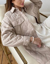 Load image into Gallery viewer, Quilted Belted Parka Jacket