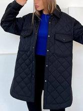 Load image into Gallery viewer, Quilted Belted Parka Jacket