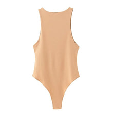 Load image into Gallery viewer, Slinky Racer Sleeveless Bodysuit