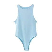 Load image into Gallery viewer, Slinky Racer Sleeveless Bodysuit