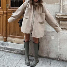 Load image into Gallery viewer, Pocket Front Shacket