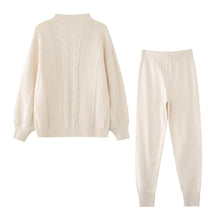 Load image into Gallery viewer, Knitted Two Piece Lounge Set