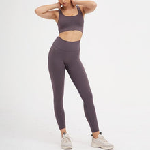 Load image into Gallery viewer, 2 Piece High Waist Seamless Yoga Set