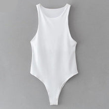 Load image into Gallery viewer, Slinky Racer Sleeveless Bodysuit