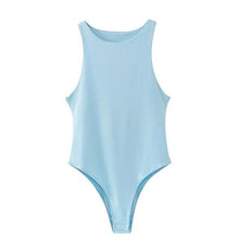Load image into Gallery viewer, Slinky Racer Sleeveless Bodysuit