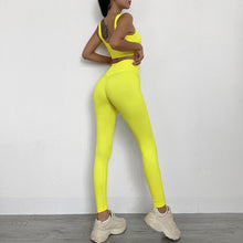 Load image into Gallery viewer, 2 Piece High Waist Seamless Yoga Set