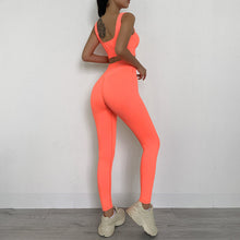 Load image into Gallery viewer, 2 Piece High Waist Seamless Yoga Set