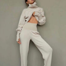 Load image into Gallery viewer, Knitted 2 Piece Lounge Set