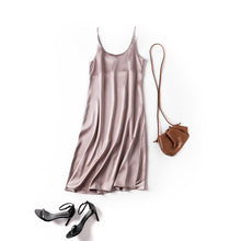 Load image into Gallery viewer, Satin Strappy Midi Dress