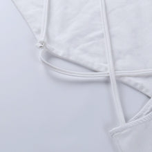 Load image into Gallery viewer, Cut Out Backless Split Midi Dress