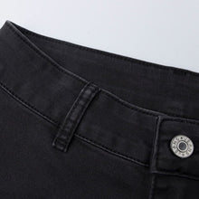 Load image into Gallery viewer, Vintage Wash High Waist Skinny Elastic Flared Jeans