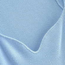 Load image into Gallery viewer, Rib Knit Long Sleeve High Stretch Bodycon Dress