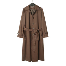 Load image into Gallery viewer, Maxi Trench Coat With Belt
