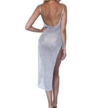 Load image into Gallery viewer, Mesh Cover Up Knitted Beach Dress
