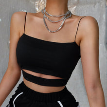 Load image into Gallery viewer, Cut-Out Crop Top
