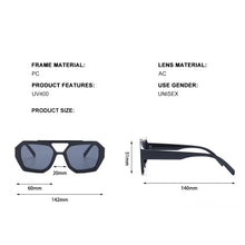 Load image into Gallery viewer, Retro Look Fashion Sunglasses UV400
