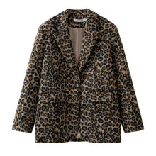 Load image into Gallery viewer, Leopard Print Blazer
