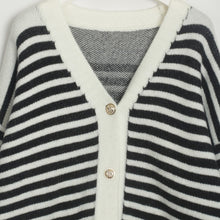 Load image into Gallery viewer, Striped Knitted Cardigan
