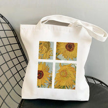 Load image into Gallery viewer, Graphic Canvas Shopper Bag
