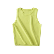 Load image into Gallery viewer, Ribbed Knit Basic Sleeveless Top
