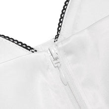 Load image into Gallery viewer, Satin Corset Padded Crop Top
