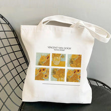 Load image into Gallery viewer, Graphic Canvas Shopper Bag
