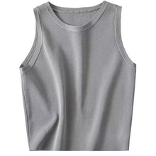 Load image into Gallery viewer, Ribbed Knit Basic Sleeveless Top
