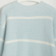 Load image into Gallery viewer, Striped Basic Long Sleeve Sweater
