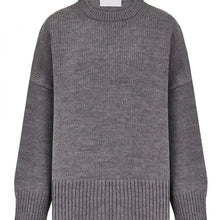 Load image into Gallery viewer, Oversized O-neck Sweater
