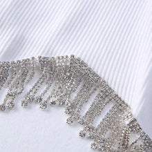 Load image into Gallery viewer, Knit Top With Rhinestones
